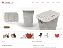 Tablet Screenshot of ideso.co.za